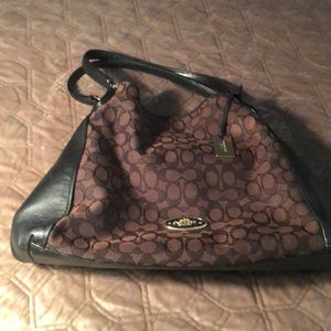 Coach Signature Fabric bag